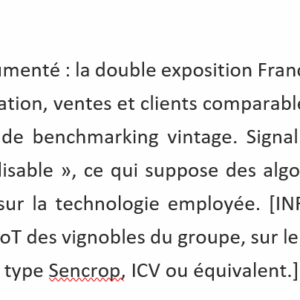 Signaux d'impact